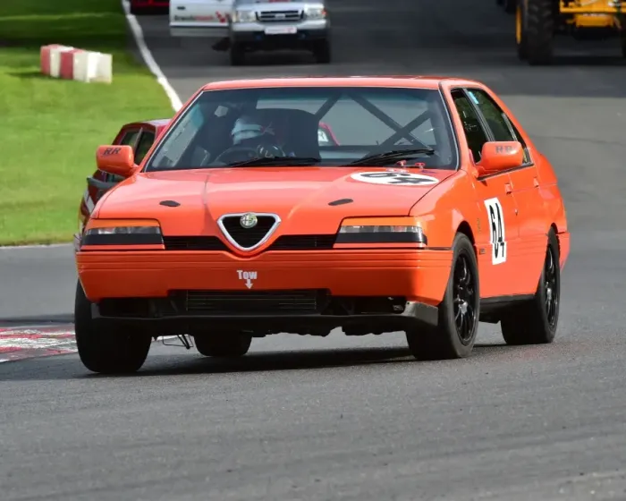 Framed Print : CM5 2487 Ron Davidson, Alfa Romeo 164 Framed Print : CM5 2487 Ron Davidson, Alfa Romeo 164