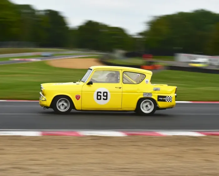 Framed Print : CM5 2701 Bob Bullen, Ford Anglia, 105E Framed Print : CM5 2701 Bob Bullen, Ford Anglia, 105E