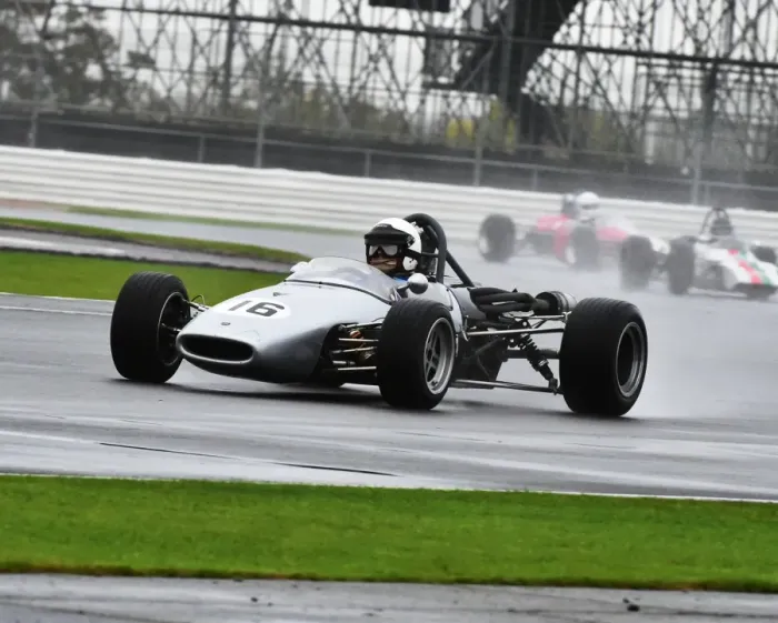 Framed Print : CM5 3513 Mark Linstone, Brabham BT21 Framed Print : CM5 3513 Mark Linstone, Brabham BT21