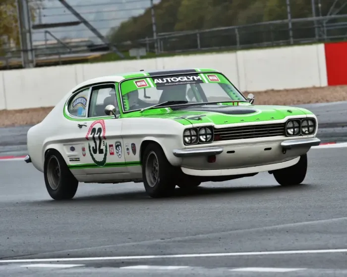 Framed Print : CM5 4139 Nic Strong, Ford Capri Framed Print : CM5 4139 Nic Strong, Ford Capri