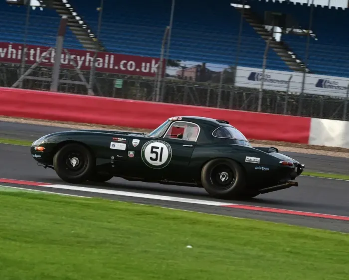 Framed Print : CM5 4782 Nik Spencer, Jaguar E-Type, 1 XK