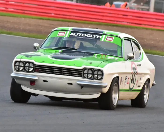 Framed Print : CM5 4869 Nic Strong, Ford Capri Framed Print : CM5 4869 Nic Strong, Ford Capri