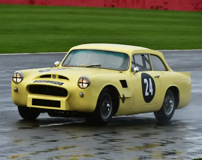 Framed Print : CM5 7154 Celia Stevens, Warwick GT350, 200 CPO