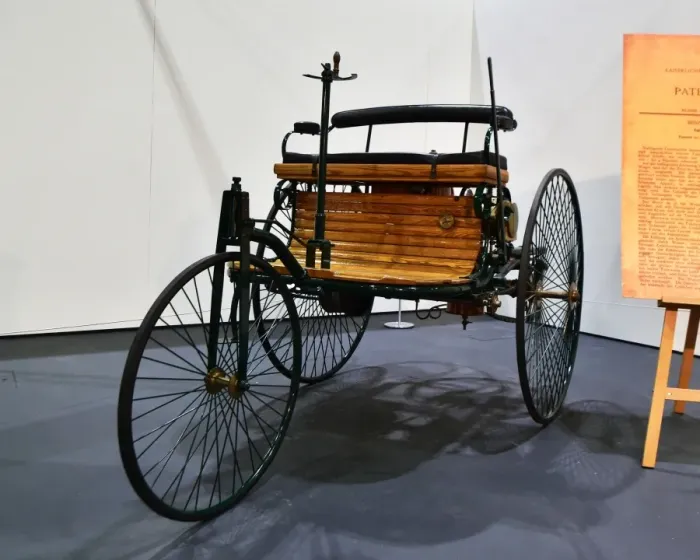 Framed Print : CM5 8588 Mercedes Benz, Patent Motorwagen Framed Print : CM5 8588 Mercedes Benz, Patent Motorwagen