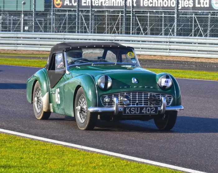 Framed Print : CM6 0154 James Mitchell, Triumph TR 3A Framed Print : CM6 0154 James Mitchell, Triumph TR 3A