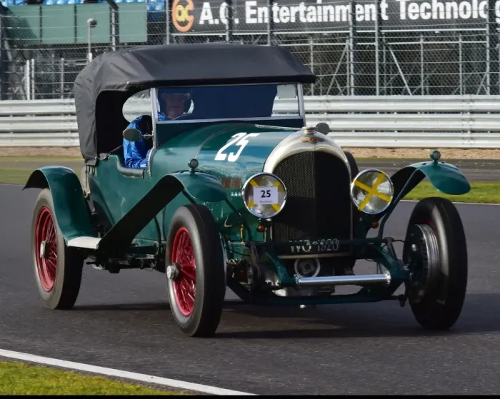Framed Print : CM6 0226 Harry Morten, Bentley 3-4 litre