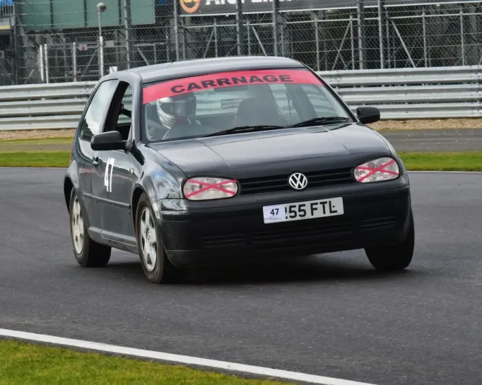Framed Print : CM6 0292 Gillian Carr, Volkswagen Golf