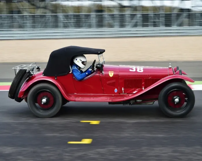 Framed Print : CM6 0479 Alex Pilkington, Alfa Romeo 6C 1750, EAS 751 Framed Print : CM6 0479 Alex Pilkington, Alfa Romeo 6C 1750, EAS 751