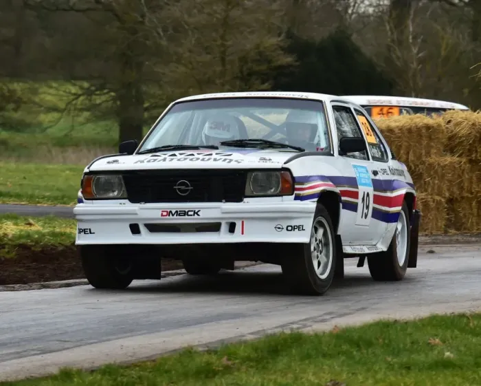 Framed Print : CM6 1108 Chris Brikbeck, Opel Ascona 400