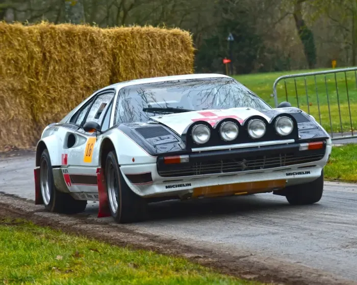 Framed Print : CM6 1170 Lee Jones, Ferrari 308 GTB