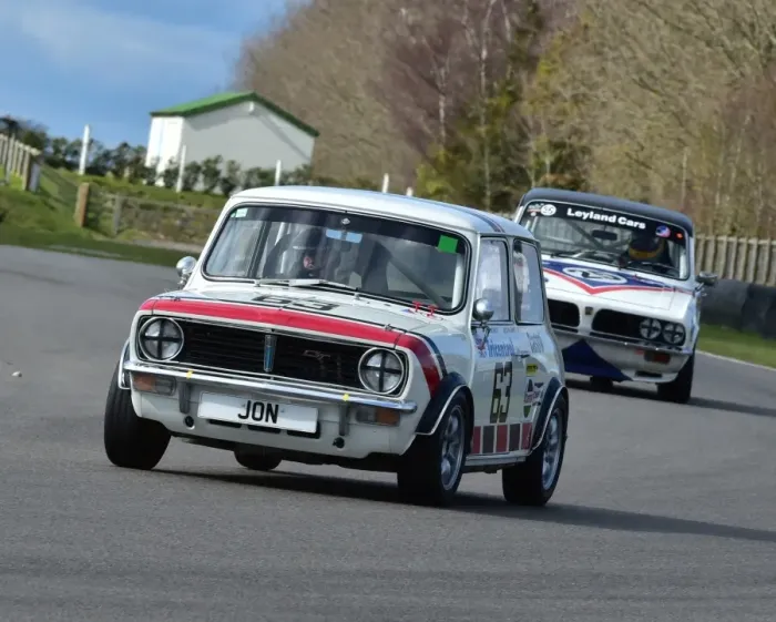 Rights Managed : CM6 2190 Glyn Swift, Jon Mowatt, Mini 1275GT Rights Managed : CM6 2190 Glyn Swift, Jon Mowatt, Mini 1275GT