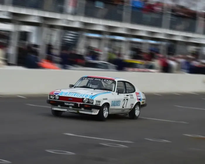 Rights Managed : CM6 2694 David Thomas, Holman Blackburn, Ford Capri III 3 litre S