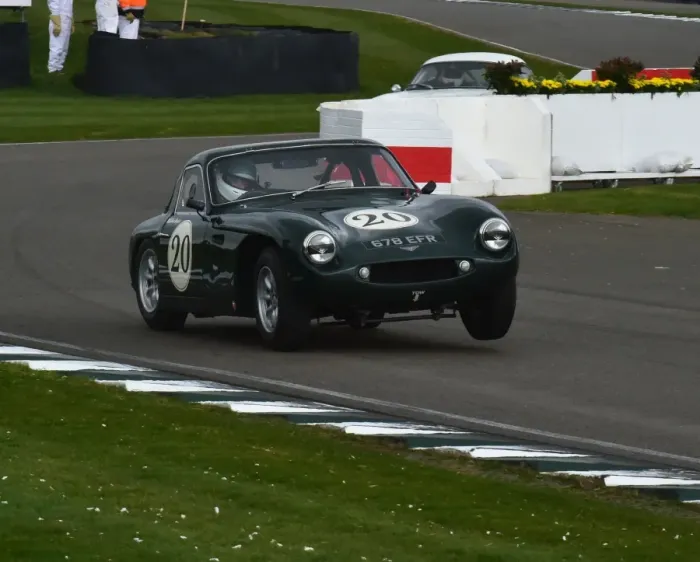 Rights Managed : CM6 2826 Rod Begbie, TVR Grantura Mk III Rights Managed : CM6 2826 Rod Begbie, TVR Grantura Mk III