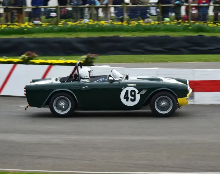 Rights Managed : CM6 2851 Barry Sidery-Smith, Triumph TR5 Rights Managed : CM6 2851 Barry Sidery-Smith, Triumph TR5