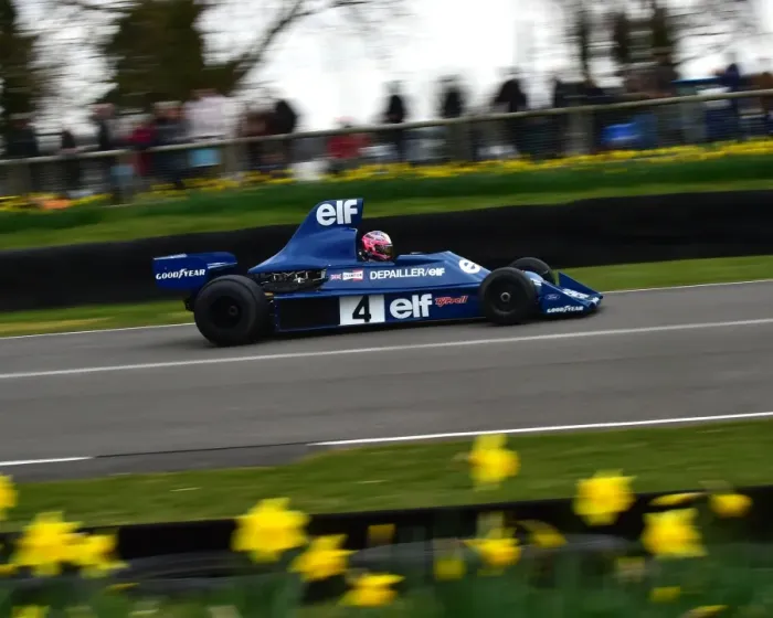 Rights Managed : CM6 3048 Stuart Hall, Tyrrell-Cosworth 007 Rights Managed : CM6 3048 Stuart Hall, Tyrrell-Cosworth 007