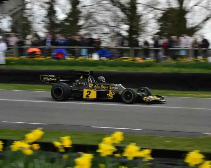 Rights Managed : CM6 3052 John Inglessis, Lotus-Cosworth 72 Rights Managed : CM6 3052 John Inglessis, Lotus-Cosworth 72
