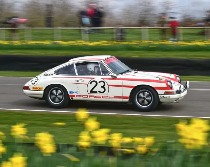 Rights Managed : CM6 3401 Richard Attwood, Porsche 911 Rights Managed : CM6 3401 Richard Attwood, Porsche 911