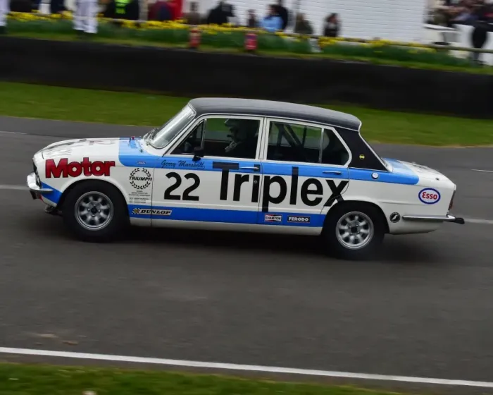 Rights Managed : CM6 3560 Alun Edwards, John Edwards, Triumph Dolomite Sprint