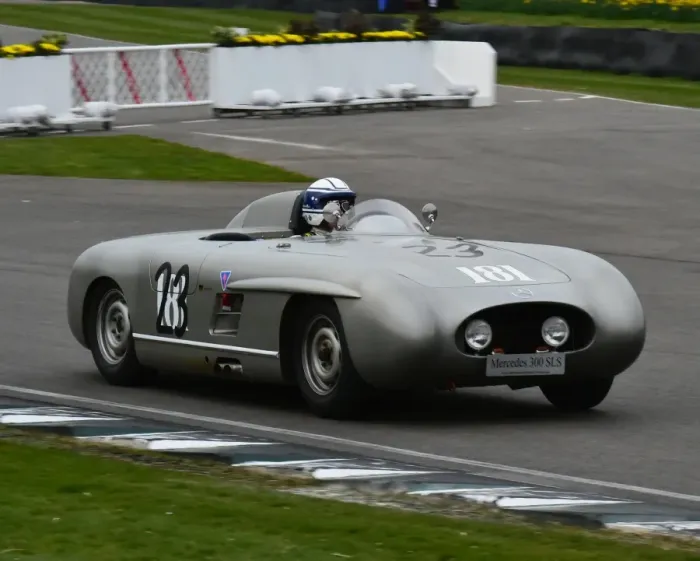 Rights Managed : CM6 3804 Jochen Mass, Mercedes 300 SLS Rights Managed : CM6 3804 Jochen Mass, Mercedes 300 SLS