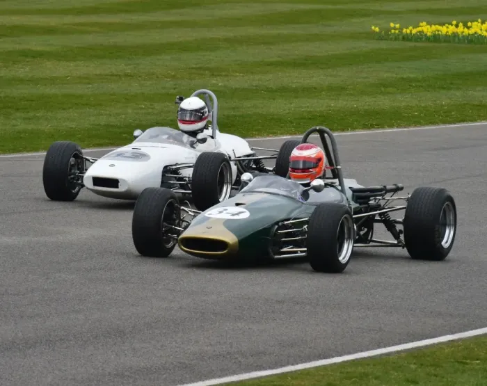 Rights Managed : CM6 4422 Jim Blockley, Brabham-Ford BT21B, Christoph Widmer, Brabham-Ford BT18A Rights Managed : CM6 4422 Jim Blockley, Brabham-Ford BT21B, Christoph Widmer, Brabham-Ford BT18A