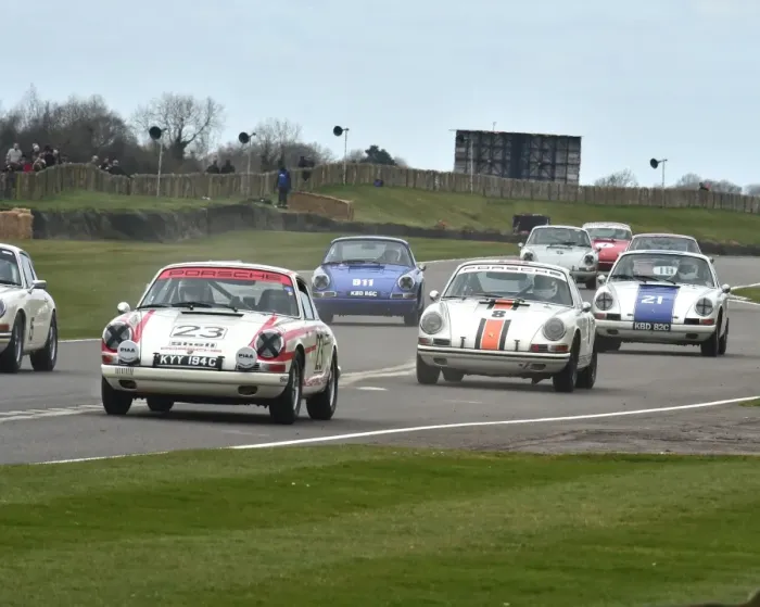 Rights Managed : CM6 4485 Richard Attwood, Porsche 911, Simon Bowrey, Porsche 911