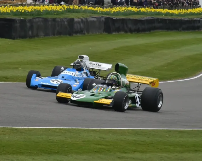 Rights Managed : CM6 4586 Guillaume Collinot, Token-Cosworth RJ02, Rob Hall, Matra-Simca MS 120C Rights Managed : CM6 4586 Guillaume Collinot, Token-Cosworth RJ02, Rob Hall, Matra-Simca MS 120C