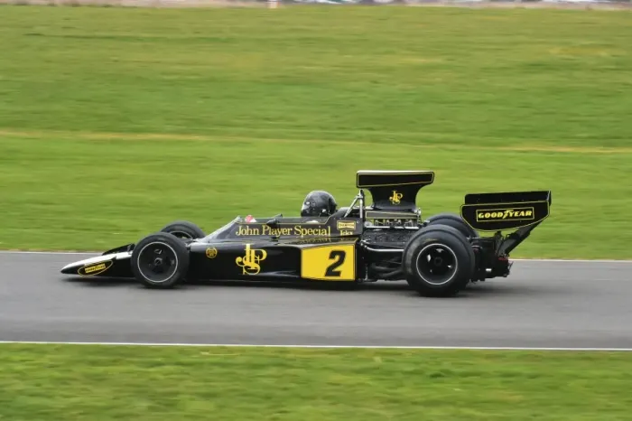 Rights Managed : CM6 4624 John Inglessis, Lotus-Cosworth 72 Rights Managed : CM6 4624 John Inglessis, Lotus-Cosworth 72
