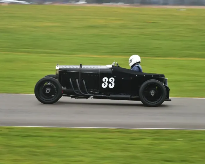 Rights Managed : CM6 4765 Martin Hunt, Frazer Nash TT replica Rights Managed : CM6 4765 Martin Hunt, Frazer Nash TT replica