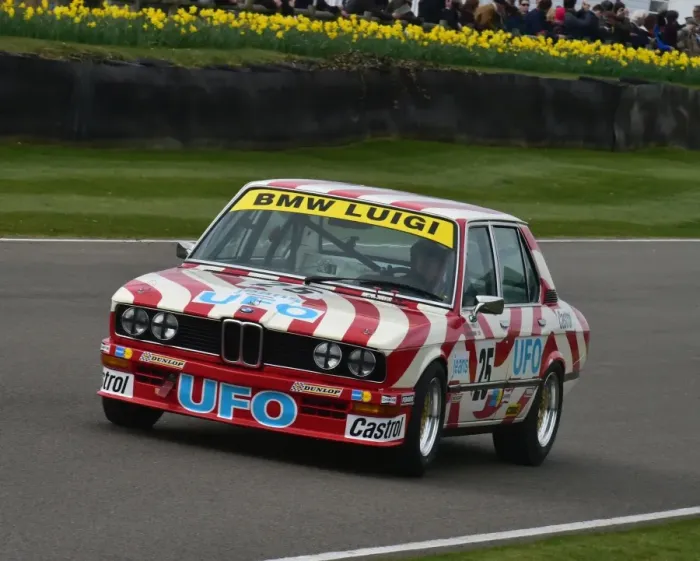 Rights Managed : CM6 4820 Phillip Perryman, Emanuele Pirro, BMW 530i Rights Managed : CM6 4820 Phillip Perryman, Emanuele Pirro, BMW 530i