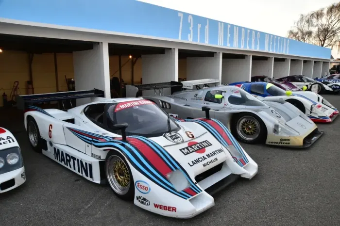 Rights Managed : CM6 5358 Rupert Clevely, Lancia LC2, Group C