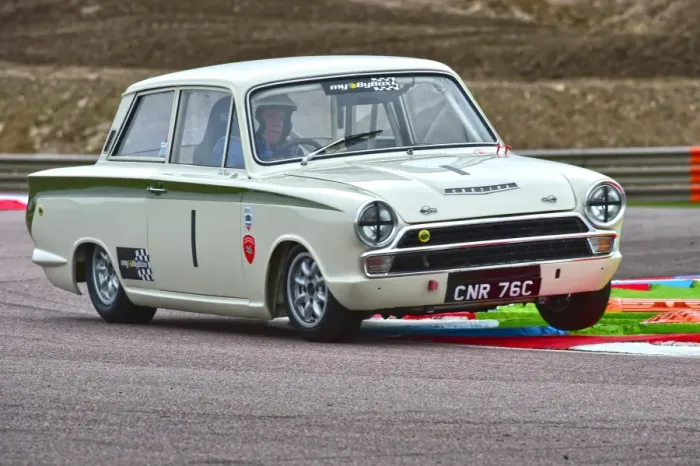 Framed Print : CM6 8275 Tim Davies, Ford Lotus Cortina, CNR 76 C