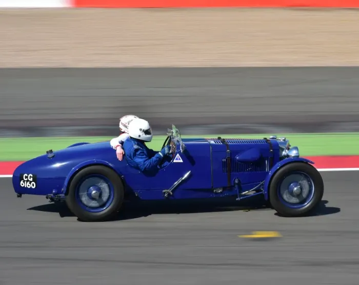Framed Print : CM7 0728. Silverstone Classic Media day, 15th April 2015