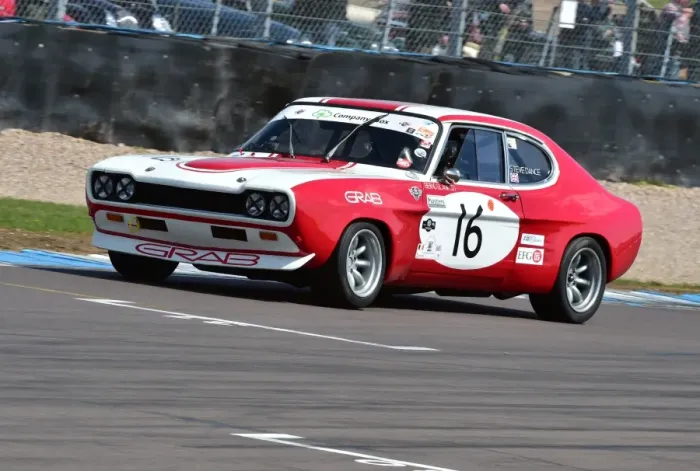 Framed Print : CM7 5314 Steve Dance, Ford Capri Framed Print : CM7 5314 Steve Dance, Ford Capri