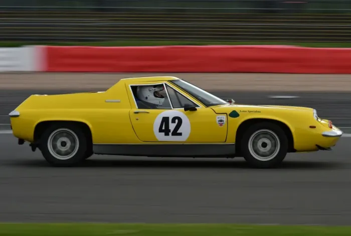 Framed Print : CM7 5950 Ross Braithwaite, Lotus Europa, 70s Road Sports