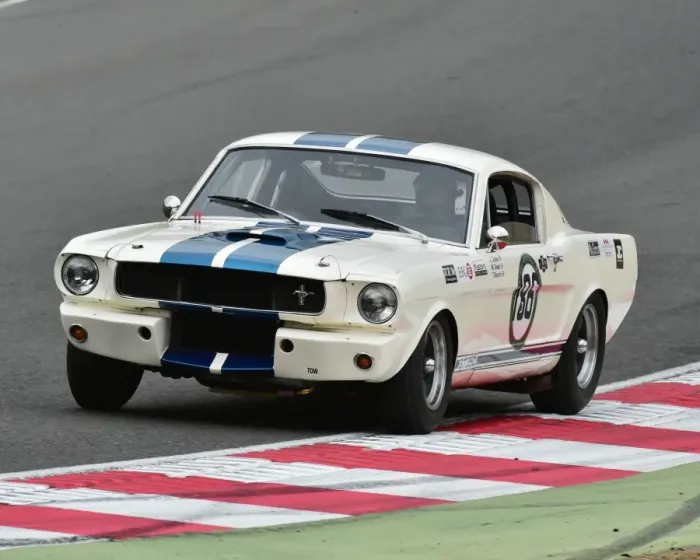 Framed Print : CM7 7688 Mike Dowd, Jeremy Cooke, Ford Shelby Mustang 350 GT