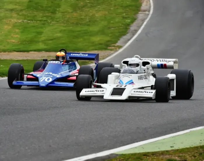 Framed Print : CM7 7864 Jason Wright, Shadow DN8, Loic Deman, Tyrrell 010
