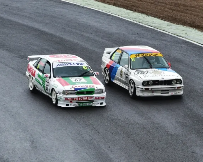 Framed Print : CM7 7963 Mark Smith, BMW M3, Tony Absolom, Vauxhall Cavalier