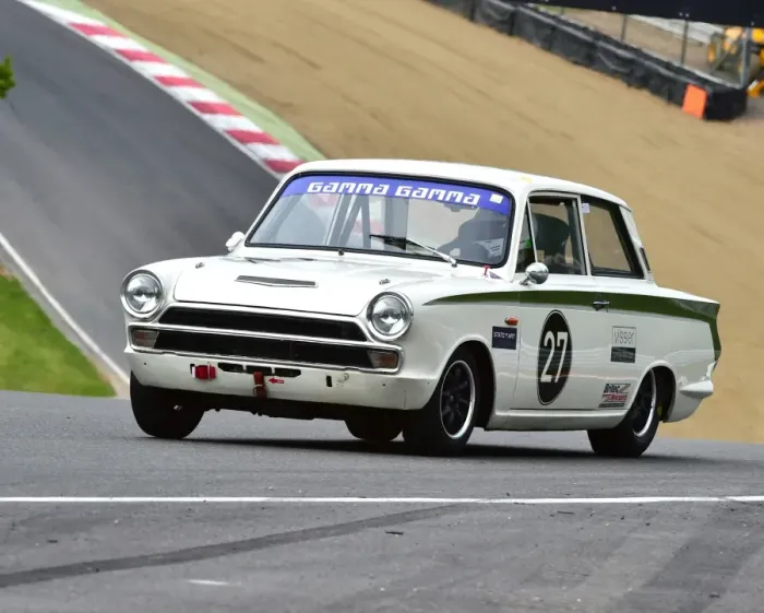 Framed Print : CM7 8497 Frank Romo, Ford Lotus Cortina Framed Print : CM7 8497 Frank Romo, Ford Lotus Cortina