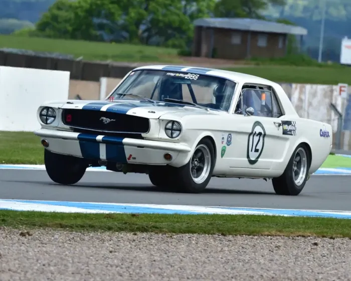 Framed Print : CM8 0375 Greg Thornton, Ford Mustang