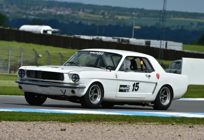 Framed Print : CM8 0392 David Lloyd, Ford Mustang