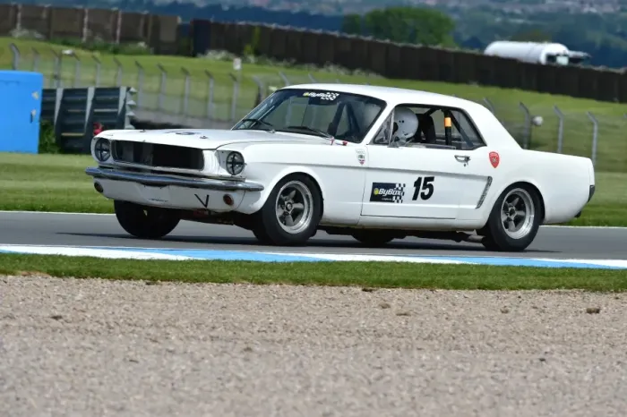 Framed Print : CM8 0419 David Lloyd, Ford Mustang