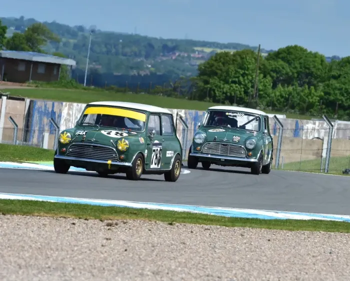 Framed Print : CM8 0424 Colin Flynn, Morris Mini Cooper S