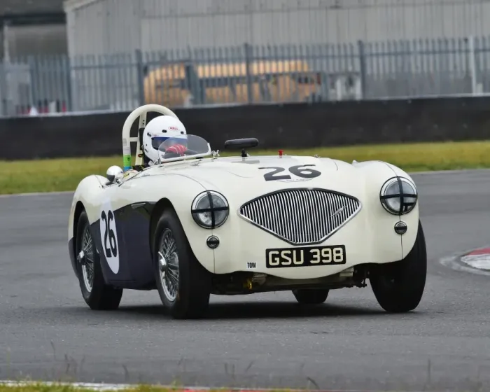 Framed Print : CM8 4893 Nigel Grice, Austin Healey 100M Framed Print : CM8 4893 Nigel Grice, Austin Healey 100M