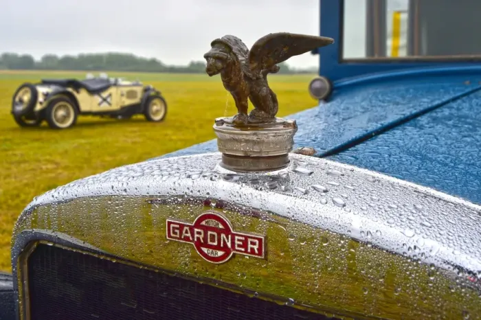 Framed Print : CM8 5831 Gardner, radiator badge and Griffin Framed Print : CM8 5831 Gardner, radiator badge and Griffin