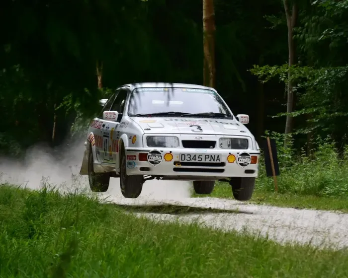 Rights Managed : CM8 7036 Ian Gwynne, Ford Sierra Cosworth