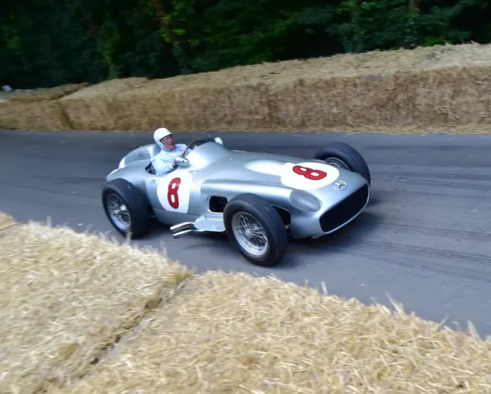 Rights Managed : CM8 7626 Stirling Moss, Mercedes-Benz W196 Rights Managed : CM8 7626 Stirling Moss, Mercedes-Benz W196