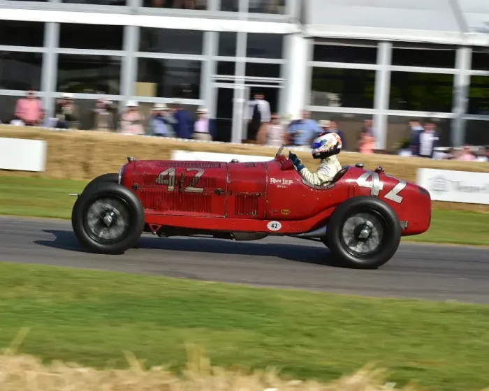 Rights Managed : CM8 8694 James Wood, Alfa Romeo Tipo B
