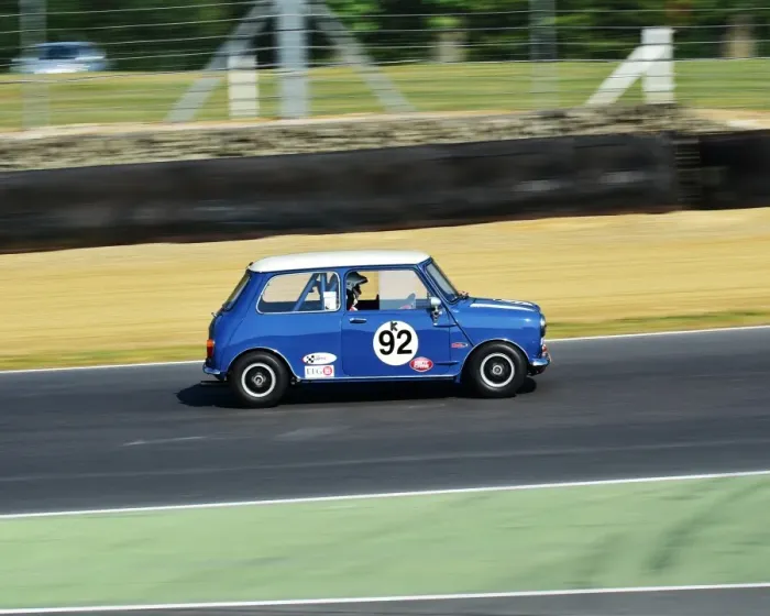 Framed Print : CM9 0219 Steve Jones, Morris Mini Cooper S Framed Print : CM9 0219 Steve Jones, Morris Mini Cooper S