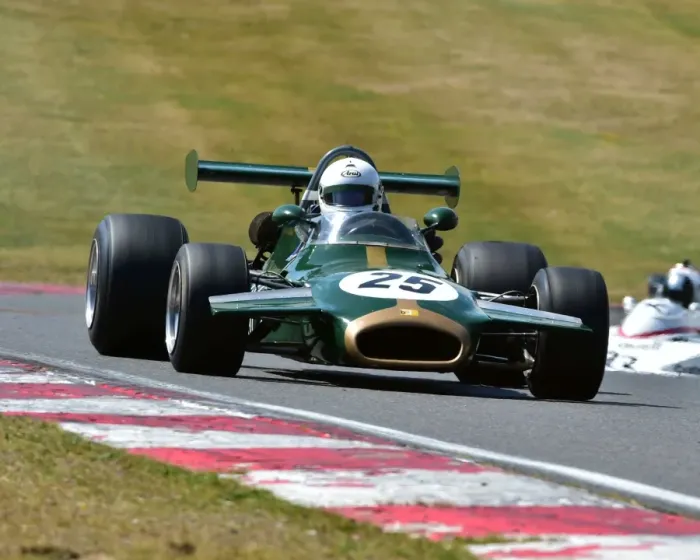 Framed Print : CM9 1114 Peter Tattersall, Brabham BT35