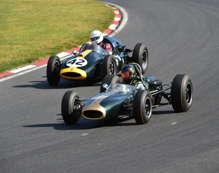 Framed Print : CM9 1341 Jon Fairley, Brabham BT11, James Willis, Cooper T45 Framed Print : CM9 1341 Jon Fairley, Brabham BT11, James Willis, Cooper T45